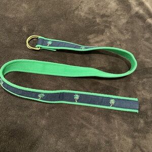 Steve & Barry's Green Belt with Palm Design
